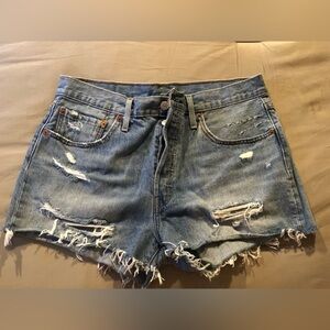 Levi 501 Denim Shorts
